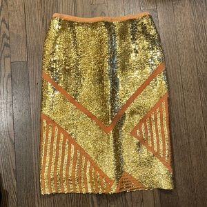 Vintage Parkinson Sequin Skirt